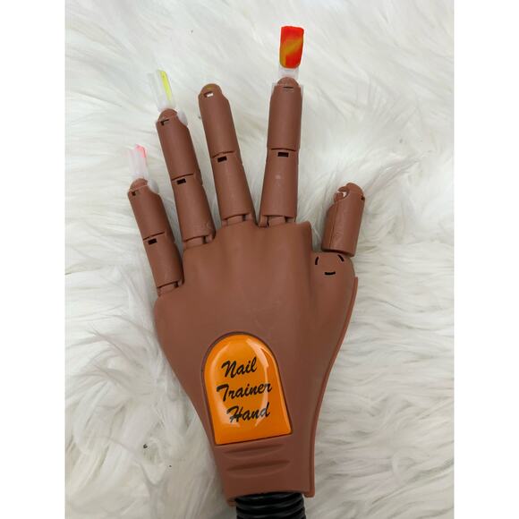 Nail Trainer Hand Cosmetology Nail Tech GUC - Picture 1 of 6